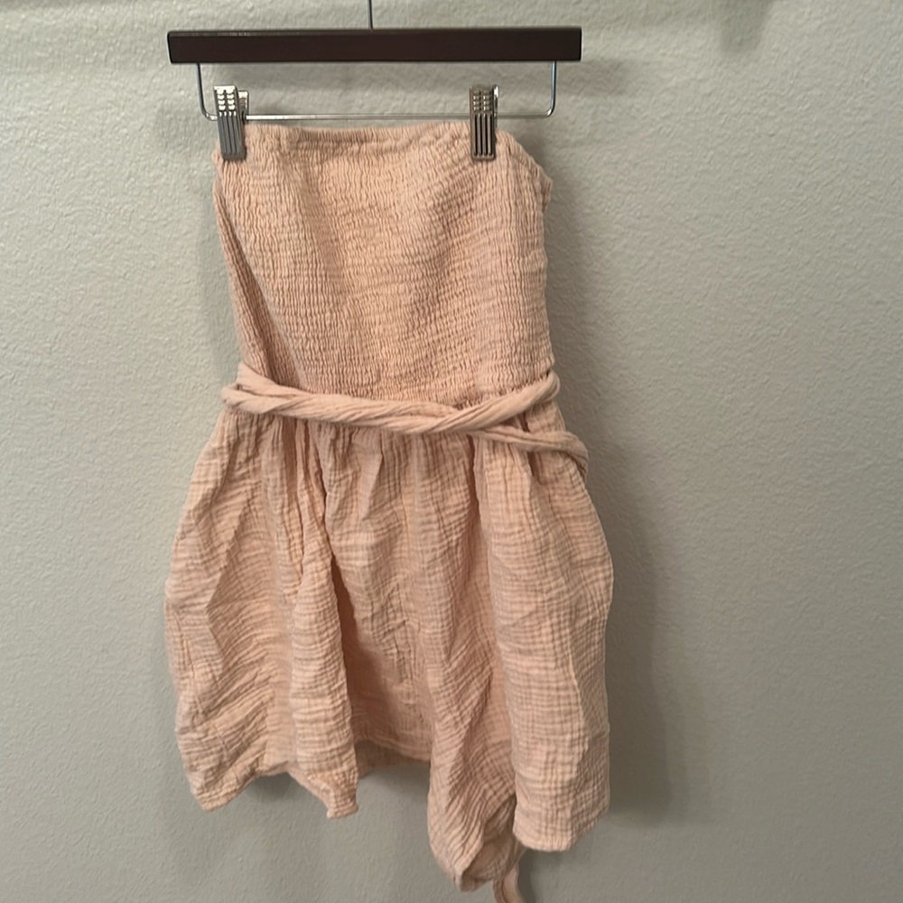 Cream light romper